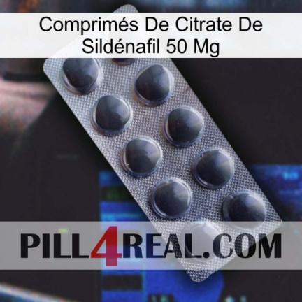 Comprimés De Citrate De Sildénafil 50 Mg 30